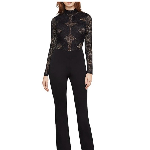 BCBGMAXAZRIA
Elshane Lace Trim Jumpsuit - Picture 6 of 10